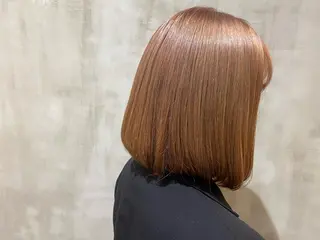 ミディアム カラー 鈴木 美紅のヘアスタイル