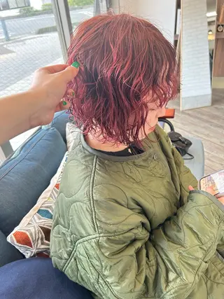 カラー 透明感ブリーチカラー /tomoyaのヘアスタイル