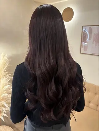 ロング カラー LUVISM Ayakaのヘアスタイル