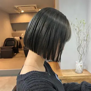 ショート ボブカット/パーマ/ 齋藤大貴のヘアスタイル