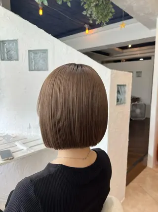 ショート 💛ハイトーン💛 りむのヘアスタイル