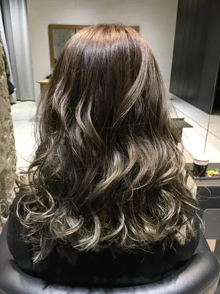 ミディアム カラー 髪質改善ULTOWA ✨松井 美幸のヘアスタイル