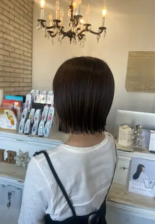 ミディアム カラー 🤎大人可愛い/ Rinka🤎のヘアスタイル