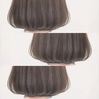 ミディアム カラー パーマ ヘアアレンジ tocca所属・毎月通える価格♪ 杉本真基のヘアスタイル