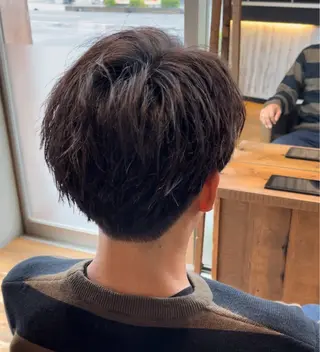 パーマ メンズ CUORE HAIR ange水戸所属・🌟パーマリスト 鈴木雄大🌟のヘアスタイル