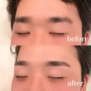 メンズ アイブロウ 八田 紗希の眉毛・アイブロウイメージ