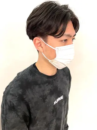 パーマ メンズ 佐藤 梨里花 ❤︎のヘアスタイル