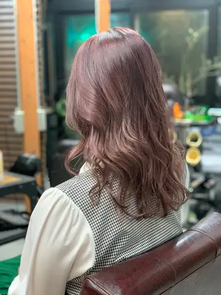 ロング カラー ヘアアレンジ マツエク・マツパ Mel hair design所属・Mel【千葉中央】 サイトウのヘアスタイル
