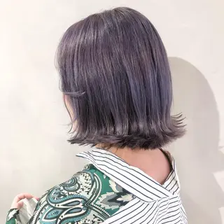 ショート 🤍髪質改善➕透明感 カラー🤍川上葵のヘアスタイル