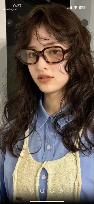 ロング 🤍LOREN エリコ🌈のヘアスタイル