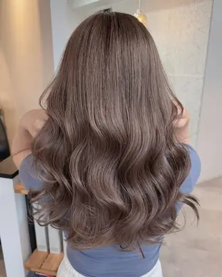 ロング カラー Laff新宿所属・新宿美容室/ 艶カラー/タクマのヘアスタイル