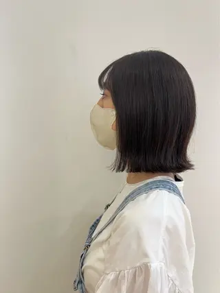 ミディアム サイトウ アカネのヘアスタイル