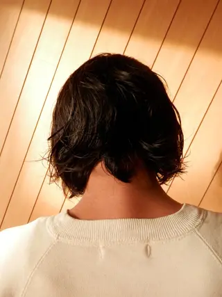 ロング パーマ メンズ IRO所属・岡田 祐樹のヘアスタイル