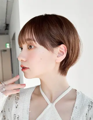 ショート 池袋　似合わせショー トヘア　萩原 佑紀のヘアスタイル