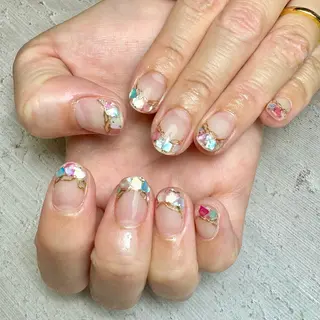 ネイル nail&eyelash mate所属・京都/東向日/桂 ayumiのネイルデザイン