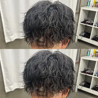 ミディアム パーマ メンズ メンズ満足度No.1 代表　北野拓海　蕨のヘアスタイル