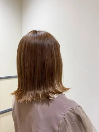 カラー 【eight宿河原】 すぎもとはづきのヘアスタイル