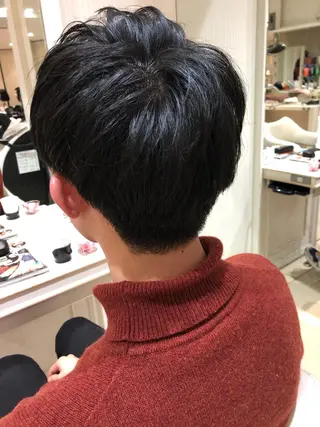 メンズ カジサ ケイコのヘアスタイル