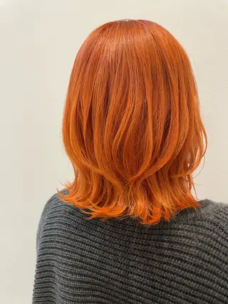 ミディアム カラー ✨美髪🫧ツヤ髪 Miyakaのヘアスタイル