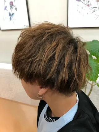 ショート メンズ カ レラのヘアスタイル