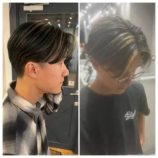 カラー メンズ rawr hair rim所属・メンズパーマ/ Rim店長 栗原柊のヘアスタイル