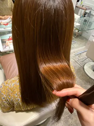 ロング HOLIDAYS CARE&SPA所属・キクチ ホナミのヘアスタイル