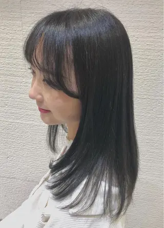 セミロング カラー 完全美髪特化 髪質改善/島　悠輔のヘアスタイル