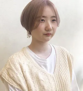 ショート カラー nakahara madokaのヘアスタイル