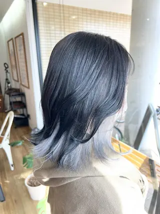 ミディアム 堀 望美のヘアスタイル