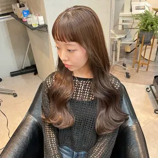 ロング カラー tidasmile /カラー/カットのヘアスタイル