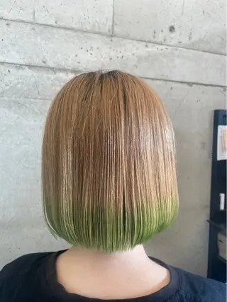 ミディアム カラー 🐥Homie/ yuna🐥のヘアスタイル