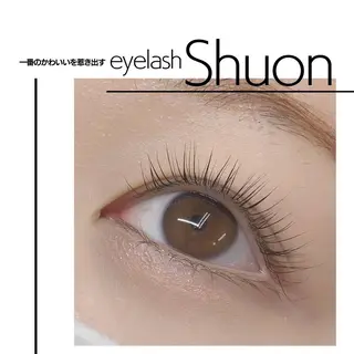 マツエク・マツパ Shuon 小作店所属・Shuon 小作店のマツエク・マツパデザイン