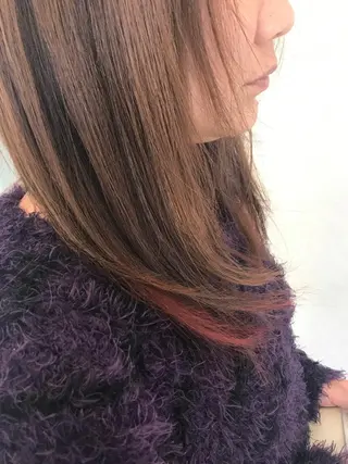 セミロング 星野 慎也のヘアスタイル