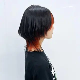 ショート カラー ヘアアレンジ 大橋 拓巳のヘアスタイル