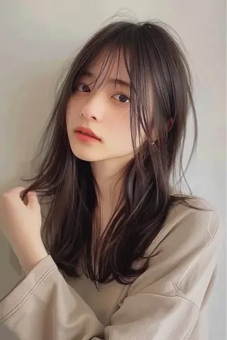 ロング カラー 最新ケアカラー 髪質改善/YUTOのヘアスタイル