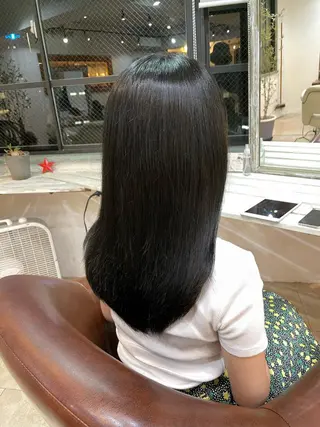 セミロング カラー あしかが ゆいとのヘアスタイル