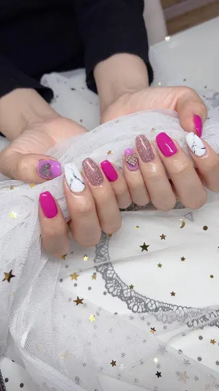 ネイル れん 蓮のネイルデザイン