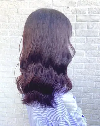 ロング 【髪質改善カラー】 あむ·. ⟡ 🖤のヘアスタイル