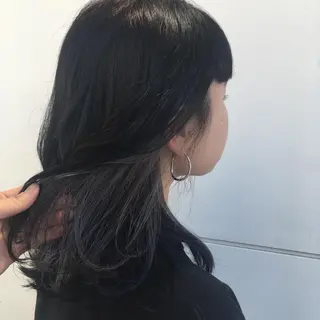 ミディアム カラー RINA🧤 デザインとボブのヘアスタイル
