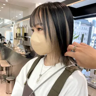 ショート カラー ♥️ブリーチ/ボブ/ レイヤー♥️maiのヘアスタイル