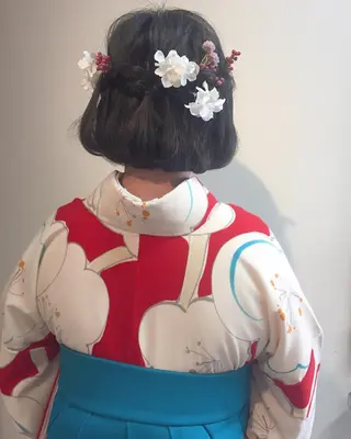 ヘアアレンジ 佐藤 奈佳子 サトウ ナカコのヘアスタイル