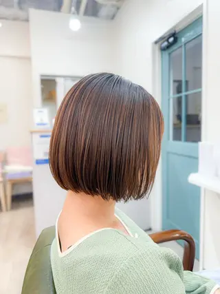 ショート ショート/ボブ ハイトーン❤️原航平のヘアスタイル