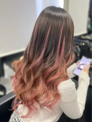 ロング YUDU🍊 germe/ジェルムのヘアスタイル