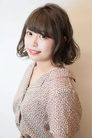 ショート カラー ディレクター ノナカのヘアスタイル