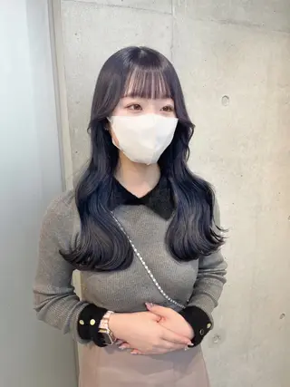 ミディアム カラー パーマ 🌸グレージュ/ ベージュ🌸yutaのヘアスタイル