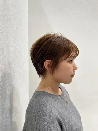 ショート 🌫️縮毛矯正/髪質 改善/ゆずる🌫️のヘアスタイル