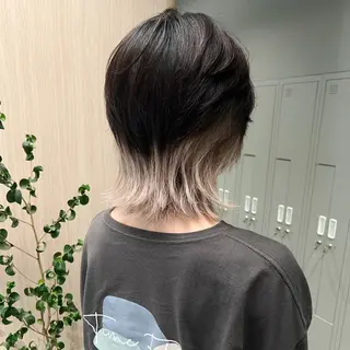 ショート 🐺立川のウルフ屋 さん🐺おかみ🐺のヘアスタイル