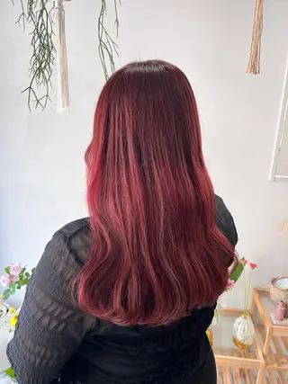 ロング カラー 暖色カラー/ ヘアセット🌛櫻井舞のヘアスタイル