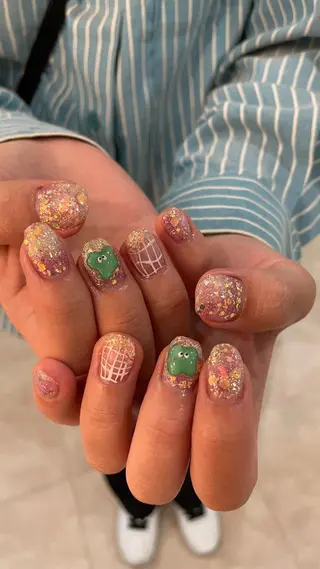 ネイル ゆびノさき茨木店 ニュアンス/アートのネイルデザイン