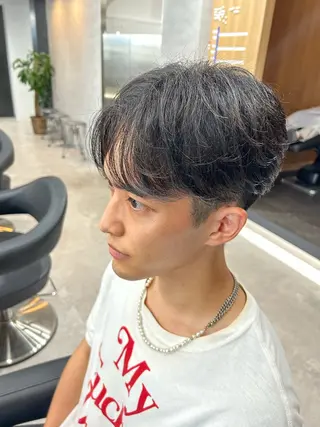 パーマ メンズ イケメン製造機 🔥上原沙羅🔥のヘアスタイル